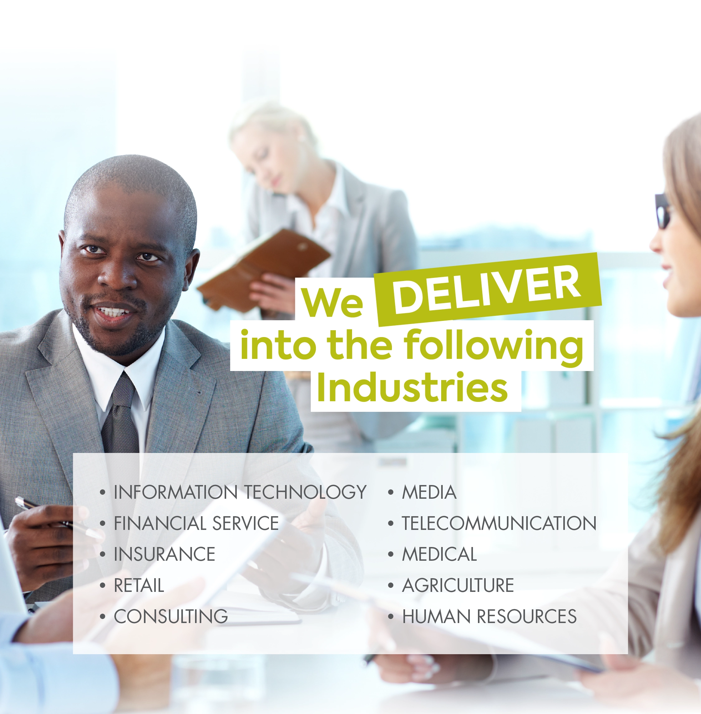 Industries we deliver.