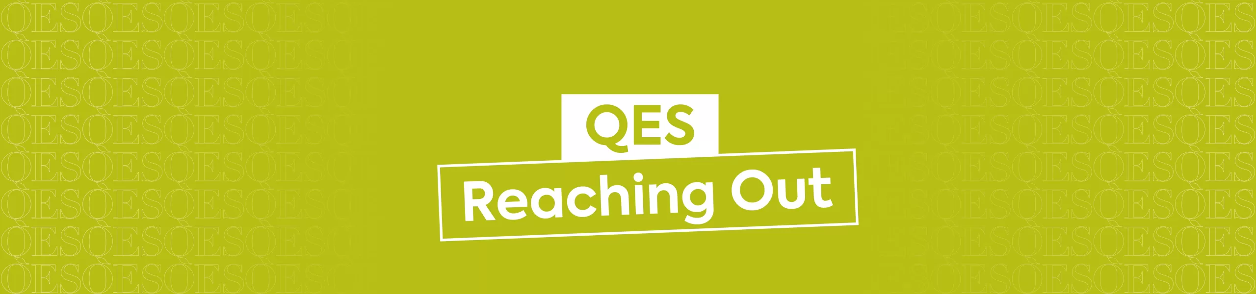 QES Reaching Out Header